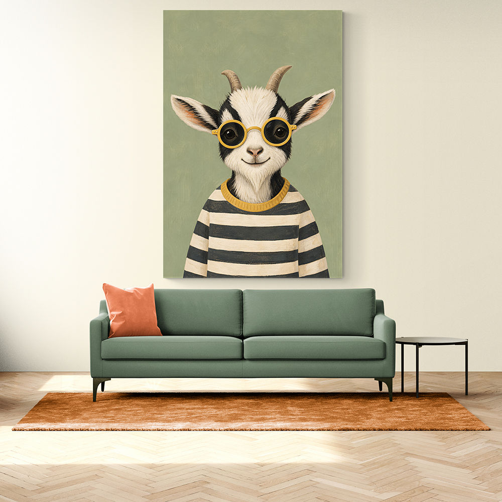 Goat With Sunglasses
