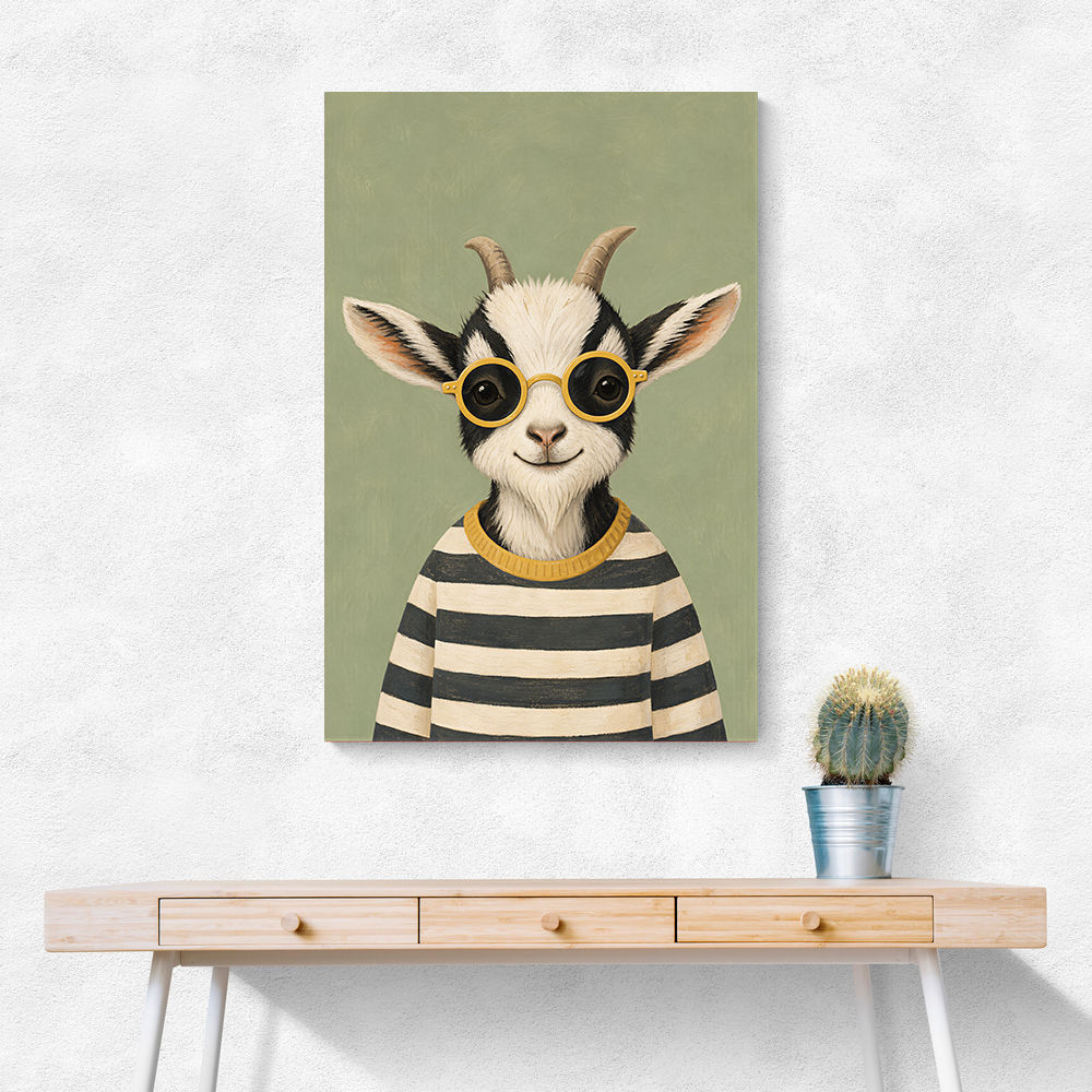 Goat With Sunglasses