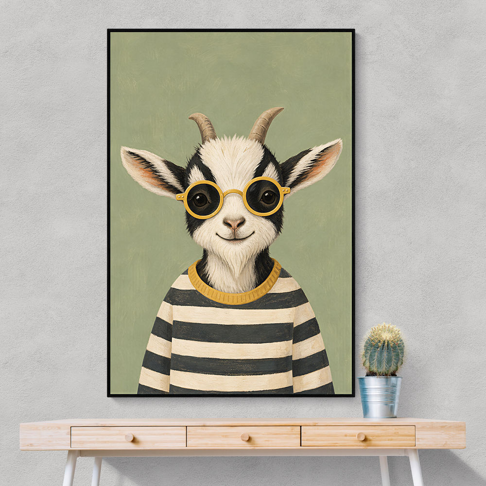 Goat With Sunglasses