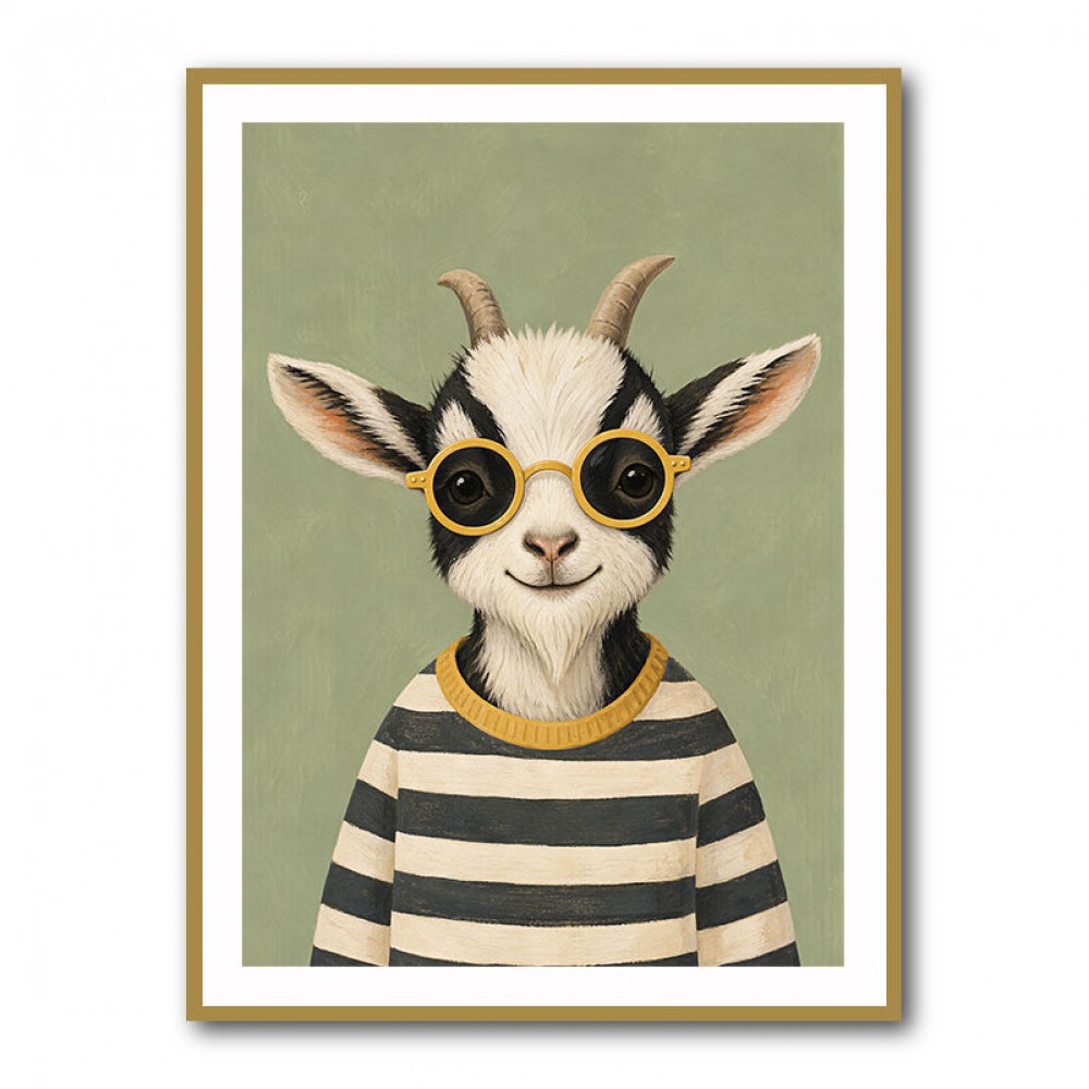 Goat With Sunglasses