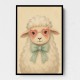 Sheep With Pink Glasses