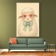 Sheep With Pink Glasses