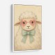 Sheep With Pink Glasses