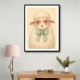 Sheep With Pink Glasses