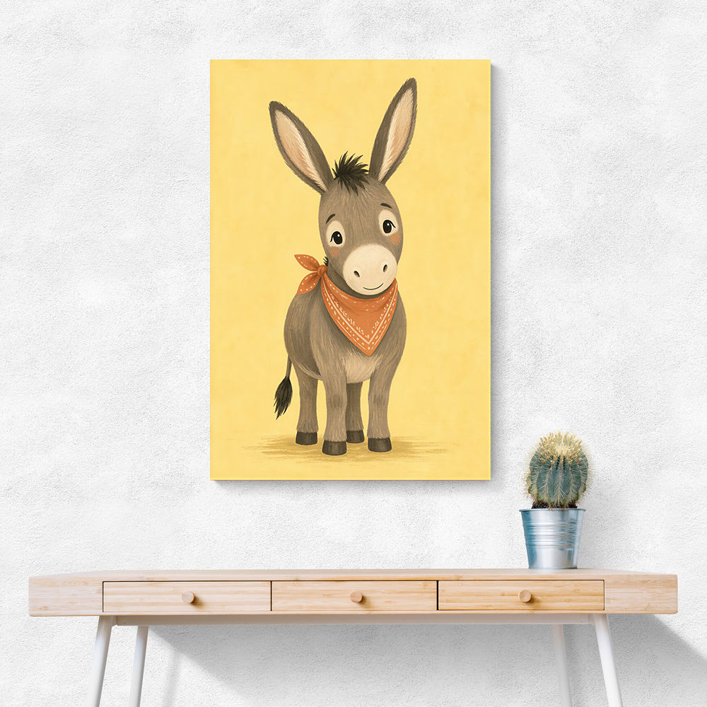 Donkey With Bandana