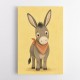 Donkey With Bandana