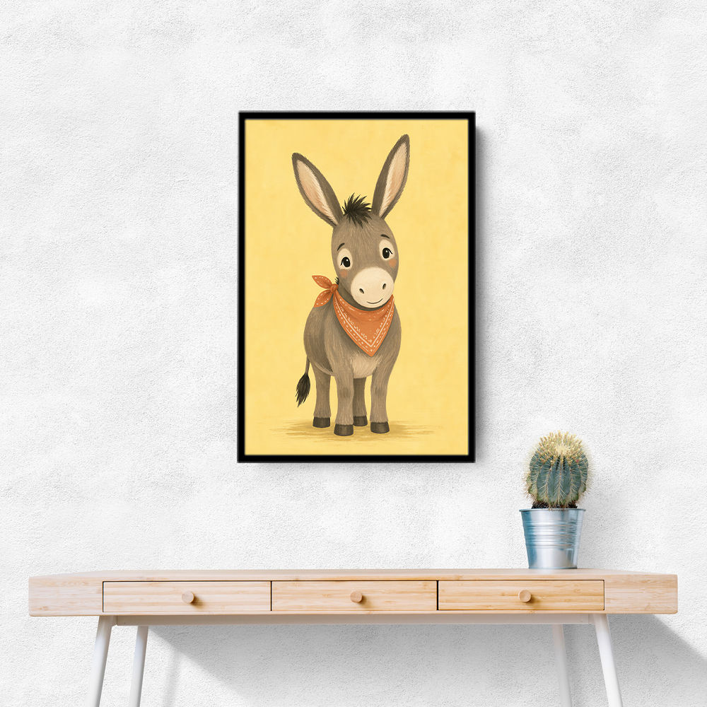 Donkey With Bandana
