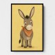 Donkey With Bandana