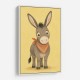 Donkey With Bandana
