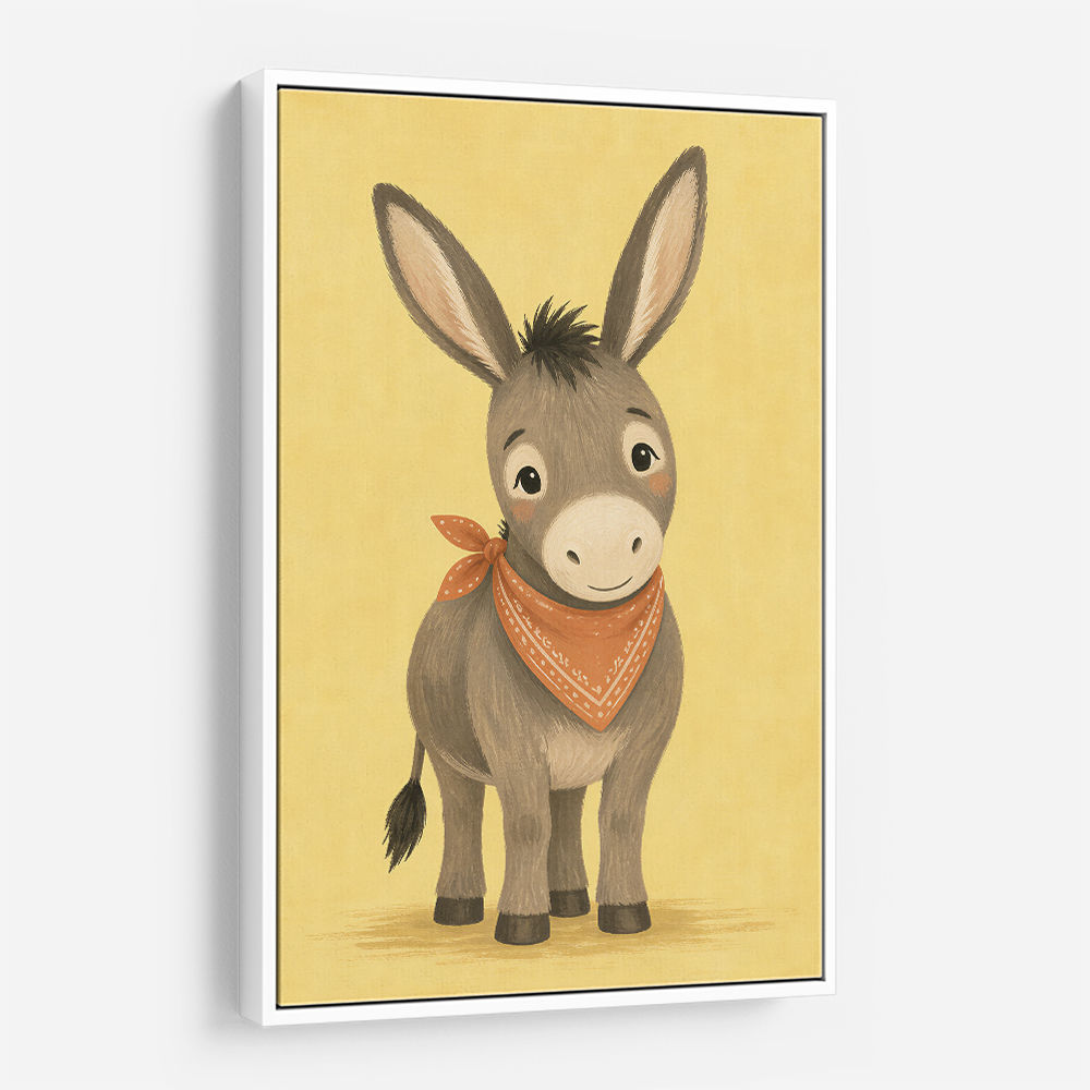 Donkey With Bandana