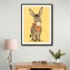Donkey With Bandana