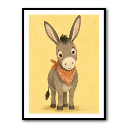 Donkey With Bandana