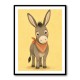 Donkey With Bandana