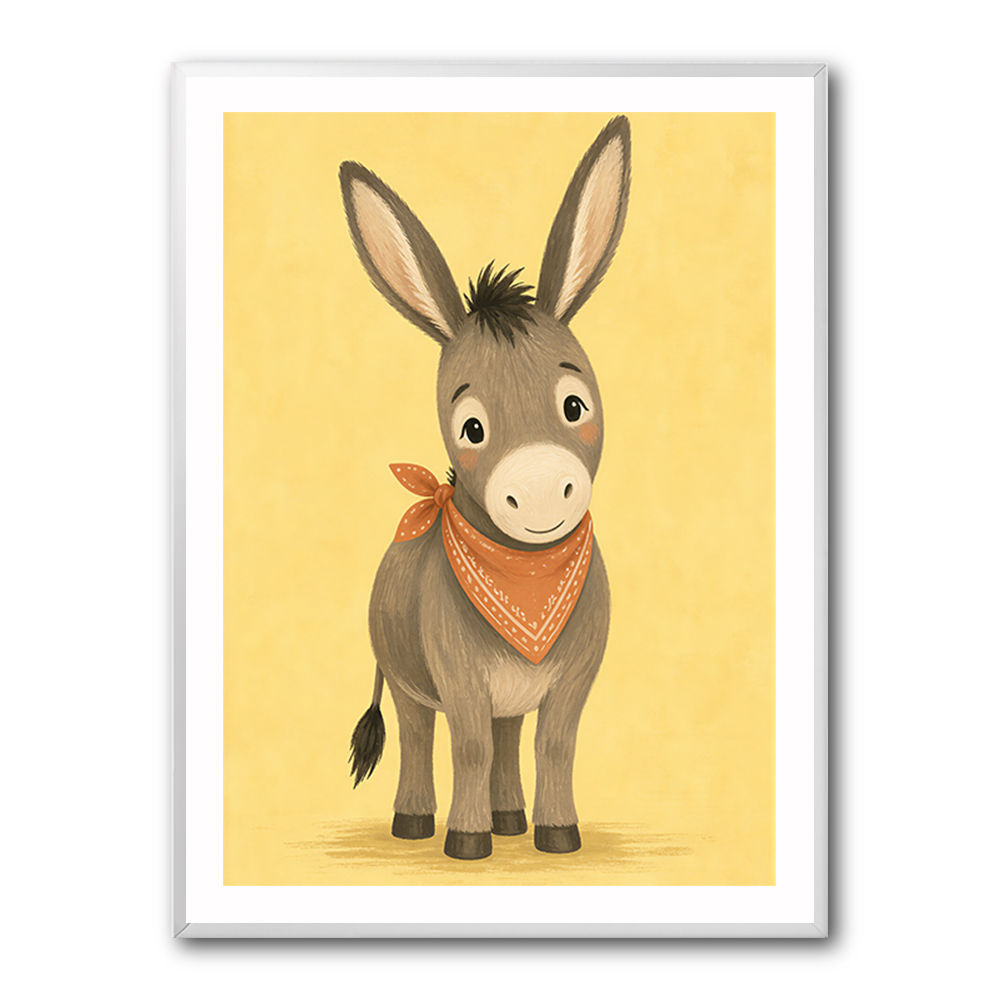 Donkey With Bandana