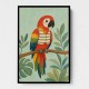 Parrot in Stripes