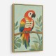 Parrot in Stripes