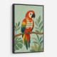 Parrot in Stripes