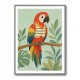 Parrot in Stripes