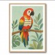 Parrot in Stripes