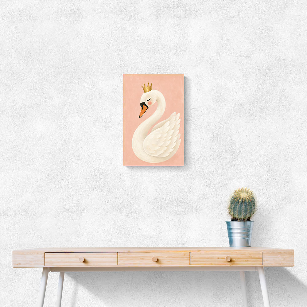 Swan With Crown