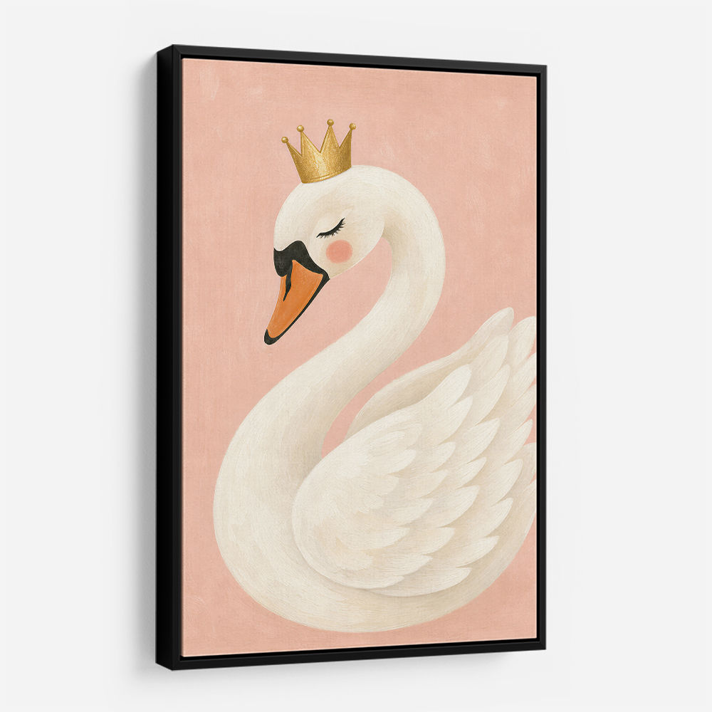 Swan With Crown