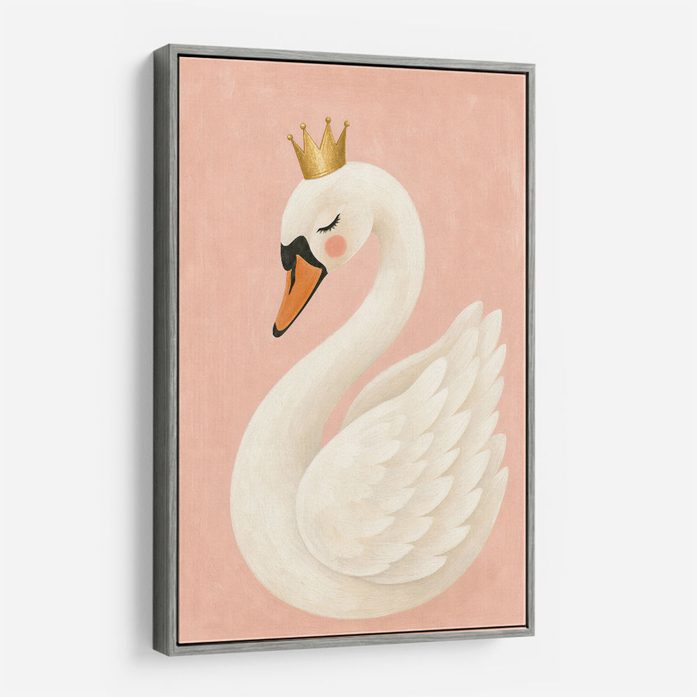 Swan With Crown