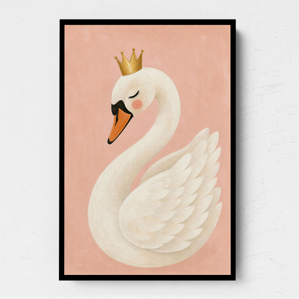 Swan With Crown