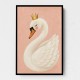 Swan With Crown