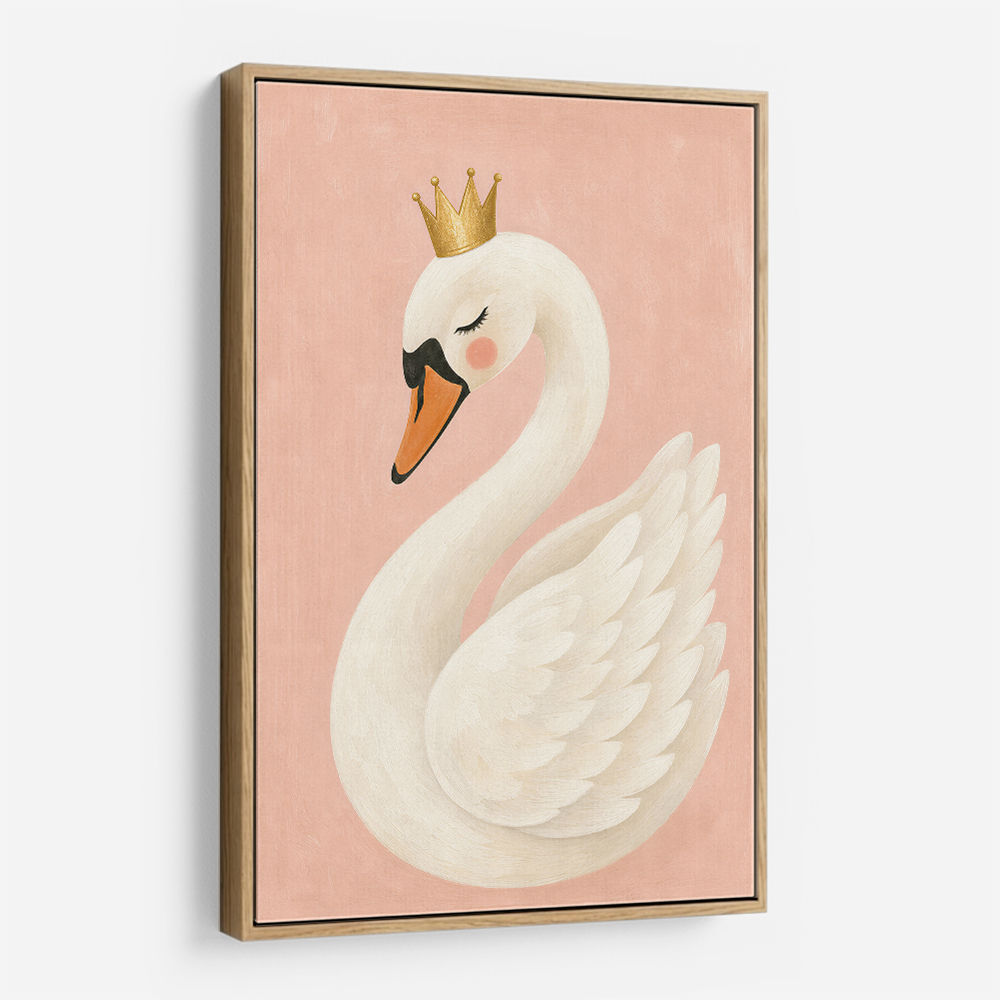 Swan With Crown