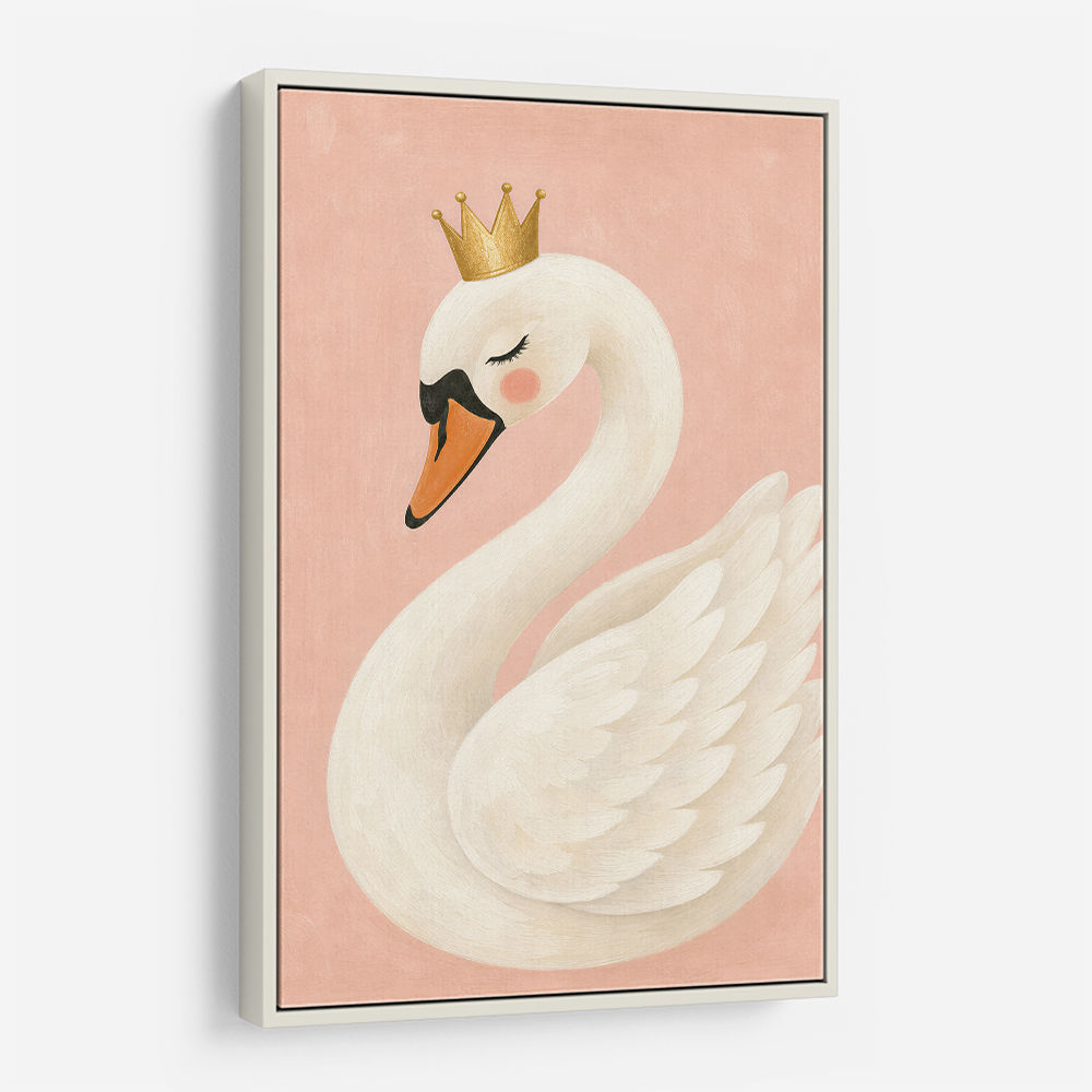 Swan With Crown