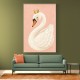 Swan With Crown