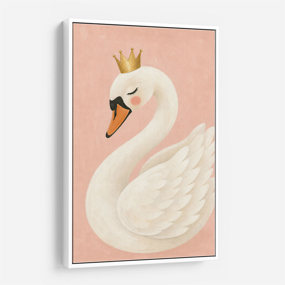 Swan With Crown