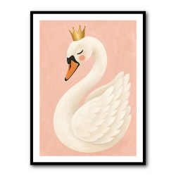 Swan With Crown