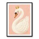 Swan With Crown