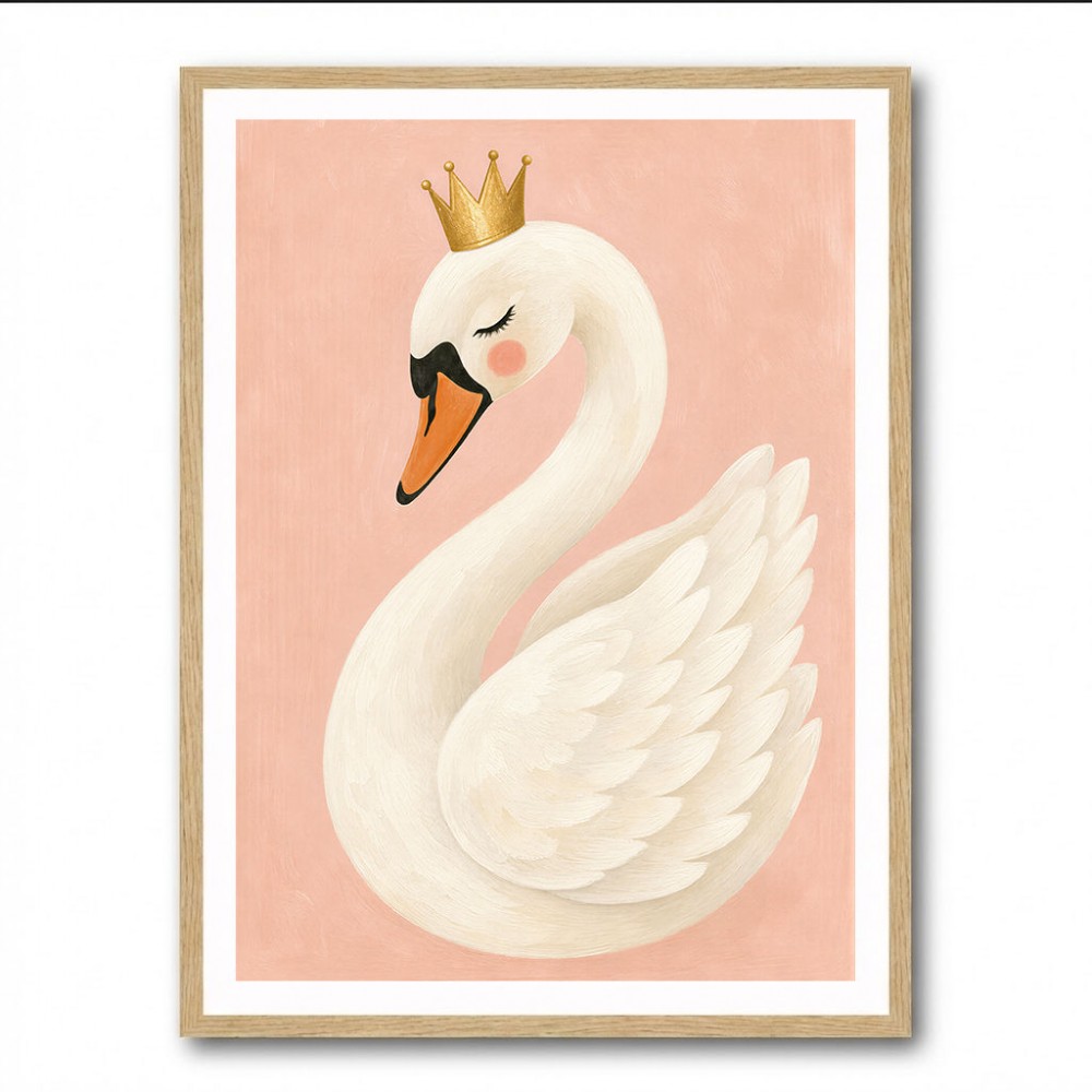 Swan With Crown