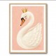 Swan With Crown