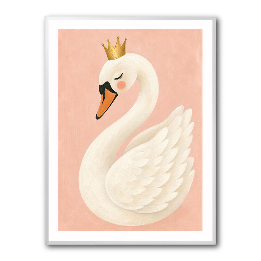 Swan With Crown