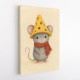 Mouse With Cheese Hat