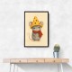 Mouse With Cheese Hat