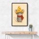 Mouse With Cheese Hat