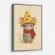 Mouse With Cheese Hat