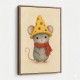 Mouse With Cheese Hat