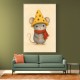 Mouse With Cheese Hat