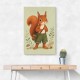 Squirrel With Acorn Bag
