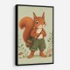 Squirrel With Acorn Bag