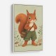 Squirrel With Acorn Bag