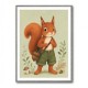 Squirrel With Acorn Bag