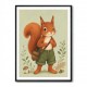 Squirrel With Acorn Bag