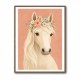 Horse With Flower Crown