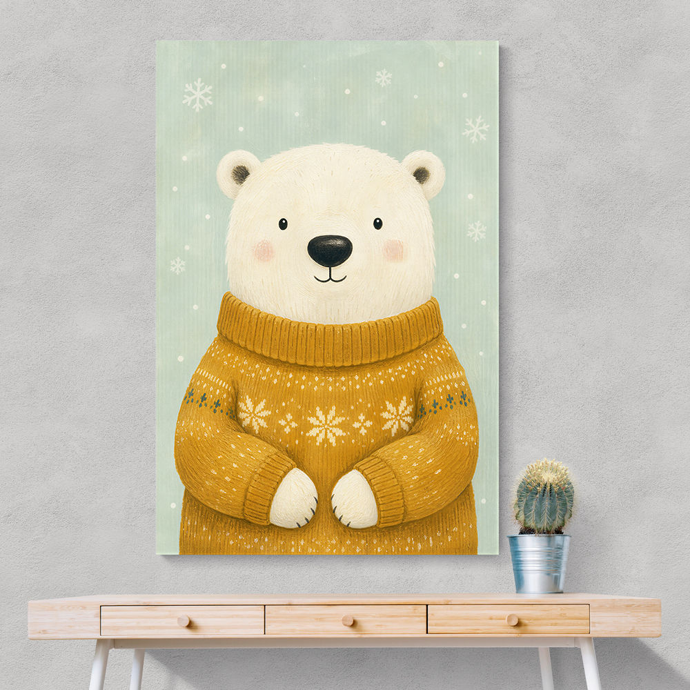 Polar Bear in Sweater